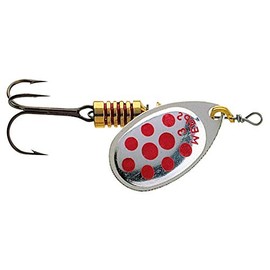 Spinner - Mepps Aglia silver/red Size: 3 - 6,50g