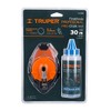 Truper TL-100, Tiralíneas 100 ft, cuerpo de plástico, incluye gis