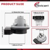 Svicari Front Parking Turn Signal Light Socket Fit for Jeep