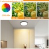 muyuua Ceiling Light LED Ceiling Light Flat Bedroom Lamp Rhombus