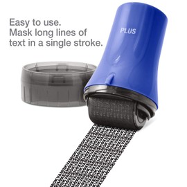 Guard Your ID Wide Advanced Roller 2.0 Identity Theft Prevention Security Stamp Blue