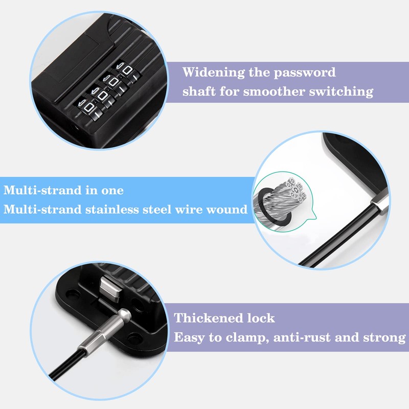 New Refrigerator Locks with Combination - Child Proof Fridge Locks