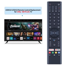 RCKGNTVT002 IR Remote Control Replacement for Kogan CHIQ Caixun Changhong Google TV U50H10 U55H10 U43H10 U58H10 U65H10 U75H9 KAQLED55RU8510STA KALED32AH7500STA KALED40AF7500STA KALED50RU8010STA