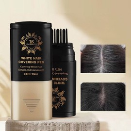 One Touch Gray Cover Tattoo Hair Tint, 2 pieces, 01 Natural Black / 원터치 새치커버 타투 헤어틴트, 2개, 01내추럴 블랙