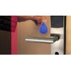RFID Key Fobs, 125KHz TK4100/EM4100 Proximity Tags, 100-Pack, Blue