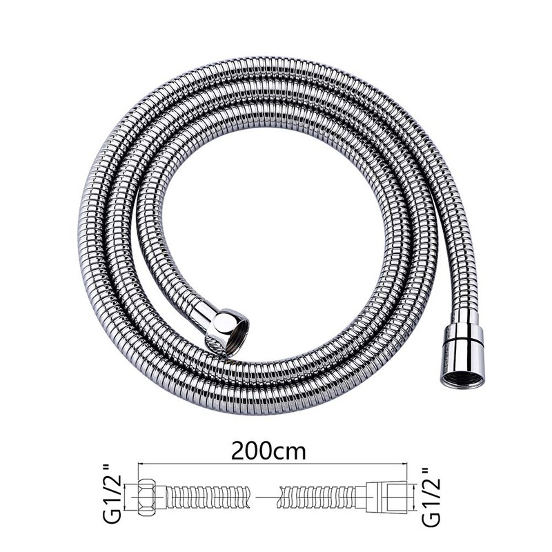 GRIFEMA COMPLENTOS-G851-SE Flexible Shower Hose, Water-Saving Hand Shower / Round