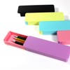 Eagle Japan SP551 Pencil Case, Slide Plastic Pen Case, Neon