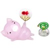 Forkart Cute Pig, Handmade, Glassware, Relaxing Summer, Pig CYK677
