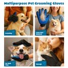 Tailio Cat & Dog Grooming Gloves for Shedding – Efficient