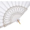 DERAYEE Folding Fan, Japanese Style, Summer, Stylish, Hand Held, For