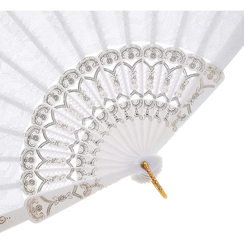 DERAYEE Folding Fan, Japanese Style, Summer, Stylish, Hand Held, For