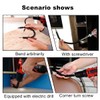 4 Pack Flexible Drill Bit Extension, 11.6 inch Superbit Screwdriver