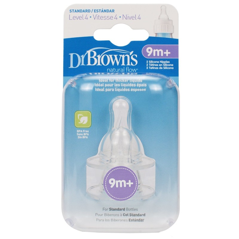 Dr. Brown`s Natural Flow Level 4 Standard Nipple - 6