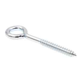 Prime-Line 9067675 Screw Eye, Lag Thread, 5/16 in X 4 in, Zinc Plated Steel, Pack of 10
