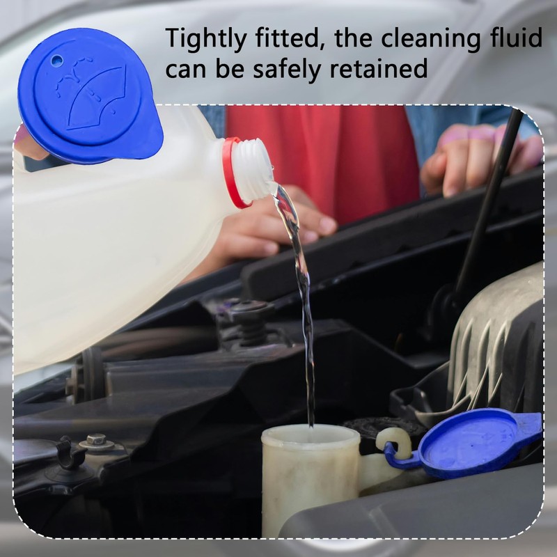 Tabanzhe Replacement Car Washer Bottle Cap-Plastic Windscreen Washer Bottle Cap
