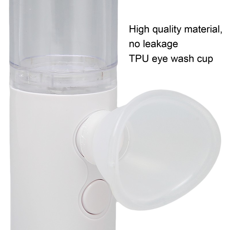 Portable Eye Sprayer Nanometer Facial Atomizer Handheld Facial Moisturizing MachineWhite