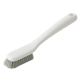 Marna W667W Clean Washable Shoe Brush (Clean Every Entry) Shoe Cleaning Brush Shoe Brush (Thin Head to Toe / Daily Brushing) White