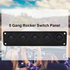 Rocker switch panel.