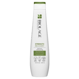Biolage Strength Recovery Shampoo Reparador de Cabello Dañado 400 ml | Shampoo Reparador y Fortalecedor| Fórmula Vegana & Libre de Crueldad Animal