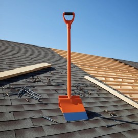 D-Grip Handle DIY Shingle Shovel 45 Steel Lightweight Roofing Tool Multi-ToolsQuantity: 1 pcs