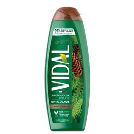 Vidal - Original Pino Classico Shower Gel Revitalising Formula, Pine Fragrance, Dermatologically Tested, 500 ml