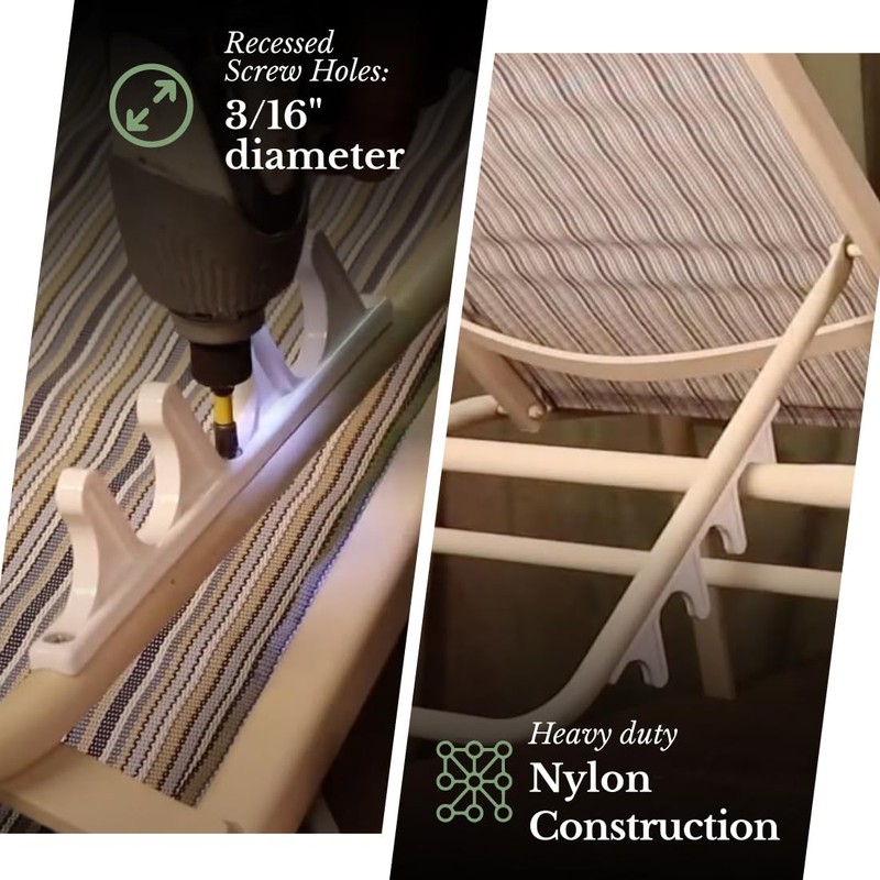 4 Position Adjustment Bracket for Patio Chaise Lounge / Recliner