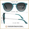 AVAWAY Retro Vintage Polarised Sunglasses Women's Round UV400 Safety Glasses