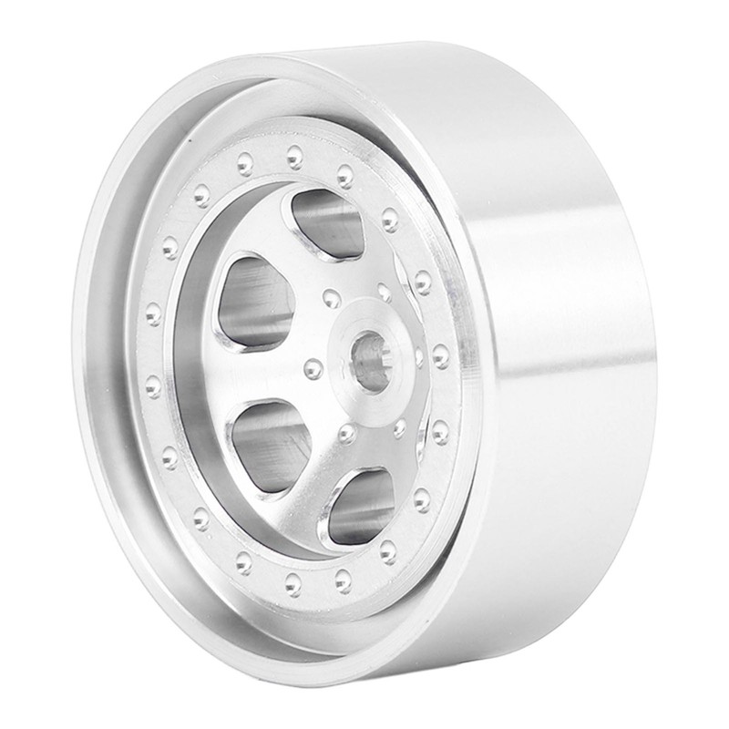 4pcs 1.3 Inches Wheels Rim Aluminum Alloy 6 Holes Wheel