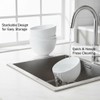 SUPVOX 3-Piece Flexible Silicone Bowl Set: Non-Slip & Unbreakable Mixing