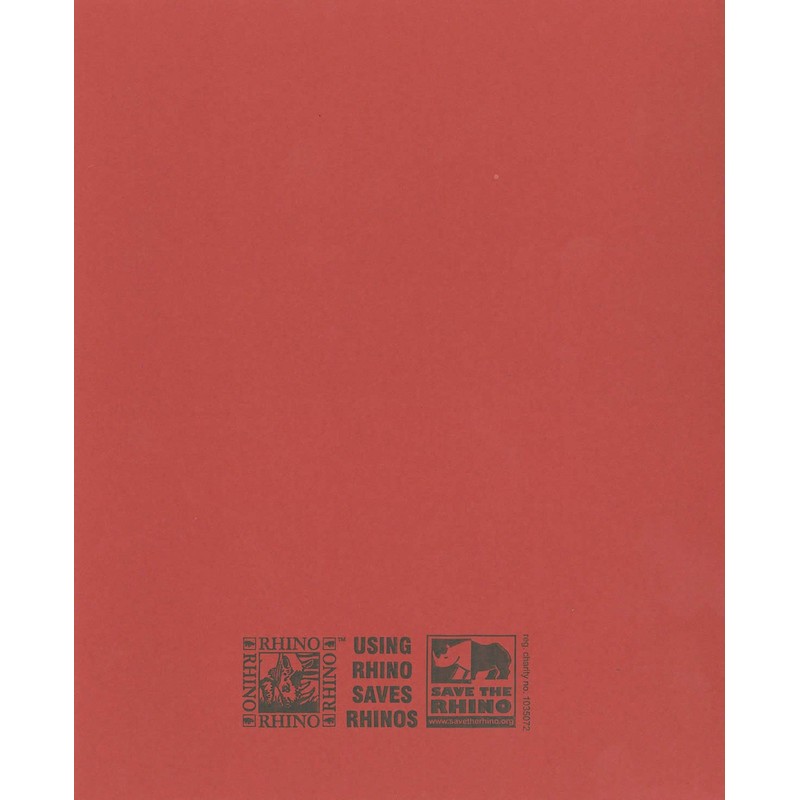 Rhino 8 x 6.5 Exercise Books, 32 Page/Top Half Blank
