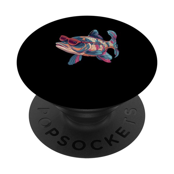 Kuhli Loach With Sunglasses PopSockets Standard PopGrip