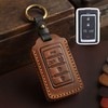 TECART Key Fob Cover with Keychain Leather Key Shell Case