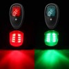 laffoonparts 2PCS LED Boat Navigation Lights, Waterproof Boat Bow Light,