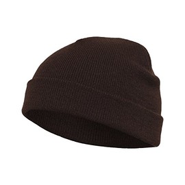 Flex fit Mütze Heavyweight Beanie, Brown, one Size, 1500KC-00075-0050