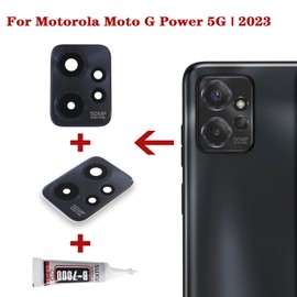 Ygpmoiki 2pcs Rear Camera Lens Glass Lens Replacement for Motorola Moto G Power 5G 2023 XT2311 XT2311DL