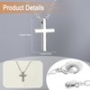 NOMOKOS Cross Necklace for Women - Silver Cross Necklace Pendant