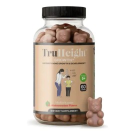 Gomitas Truheight Vitaminas Para Crecer 5+ Años Sabor Uva y Sandía