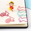 CATOR Pack of 40 Paper Clips Colourful Paper Clips Animal