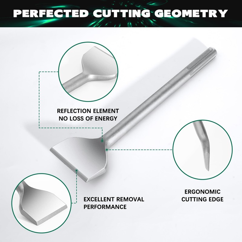 Monkey King Bar SDS Max Chisel 300mm x 75mm Angled