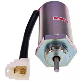Replacement Parts for Fuel Shutoff Solenoid 8973295680 for IHI 16N 35N 30J 32J 35J Doosan Solar030 035 Model-W45P-1666