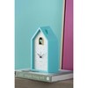 Karlsson Turquoise Blue Modern Cuckoo Alarm Clock