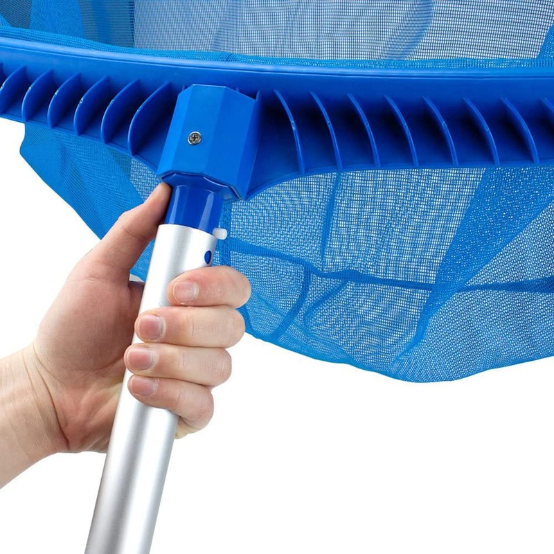 Heavy Duty Pool Skimmer Leaf Rake Net – 20" Wide