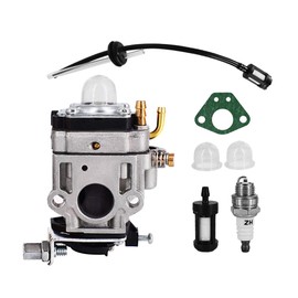 Carburetor Kit Fits for 43cc 47cc 49cc 50cc Scooter Dirt Mini Pocket Bike Motorcycle 2-Stroke Engine 15mm Replace Carb
