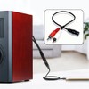 WAIRUIGOOD 40cm Audio Conversion Cable RCA Pin (2 Red and