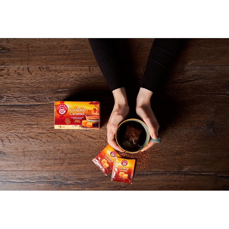 Teekanne Rooibos Refined with Caramel Infusion Tea Sun Dried Rooibos