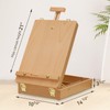 Tabletop Art Easel for Painting, Premium Wooden Sketchbox, Portable Desktop