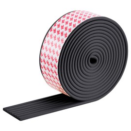 Corner Protector for Baby, Widen Edge Protector with Adhesive Backing, Baby Proofing Edge Corner Protector Self Adhesive Furniture Corner Guard Bumper for Table, Desk, Fireplace(Black, 16.4ft)