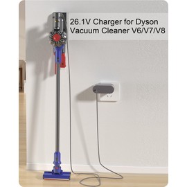 KWRNVO 21.6V Charger for Dyson V6 V7 V8 DC58 DC59 DC61 DC62 SV03 SV04 SV05 SV06 Cordless Vacuum 21.6V Battery Power Cord for Dyson Charger P/N:967813-02/205720-02