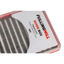 Fulling Mill Guide Fly Box. Red