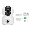 Home Security Camera Dual 2MP Lens Two Way Intercom WiFi